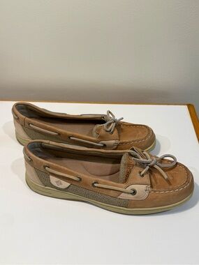 Sperry Top-Sider Angelfish Boat Shoes Tan Women’s 9W